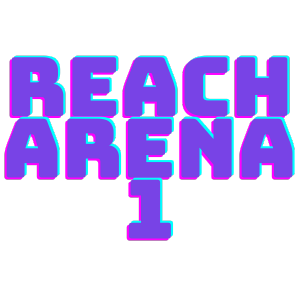 Vibrant neon sign reading 'BEACH ARENA 1' for the top-tier 1v1 combat zone in Counter Strike 2 on Nexus Play.